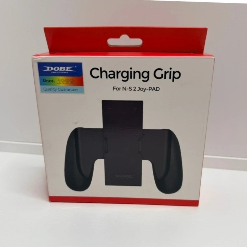 Dobe Nintendo Switch2 Joy-Con Charging Grip TNS-3177 Black with Type-C Cable New